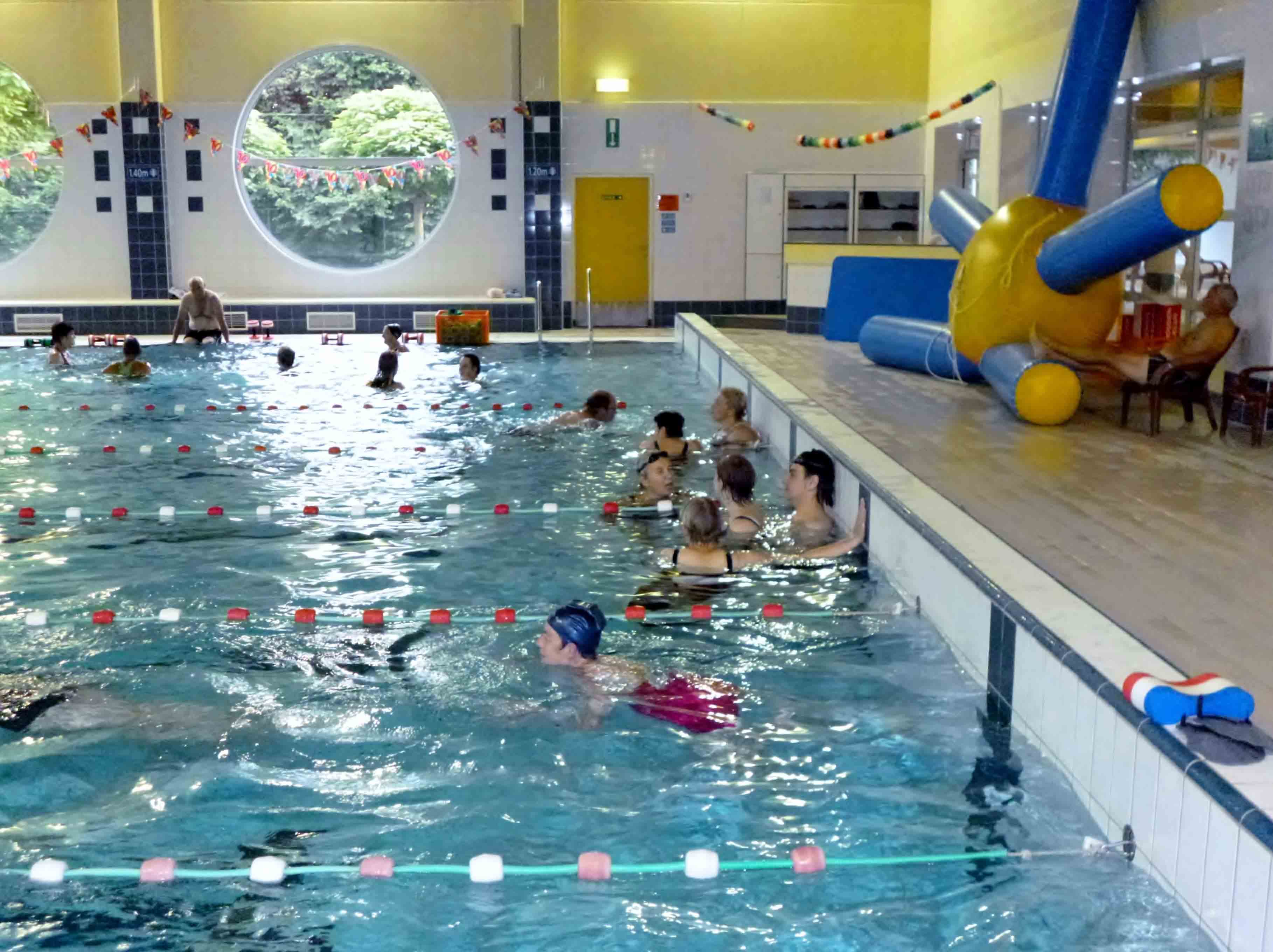 Ontspannen in het water