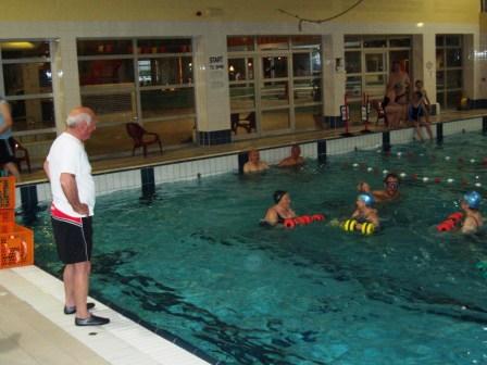 Genieten van de aquagym